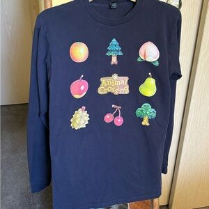 Animal Crossing long sleeve tee, size S